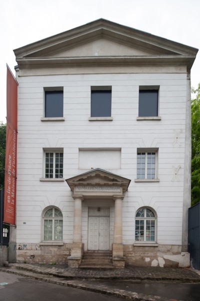 France, Ile de France, Paris 10e arrondissement, rue Saint-Martin, ancien couvent des Recollets, Maison de l'Architecture