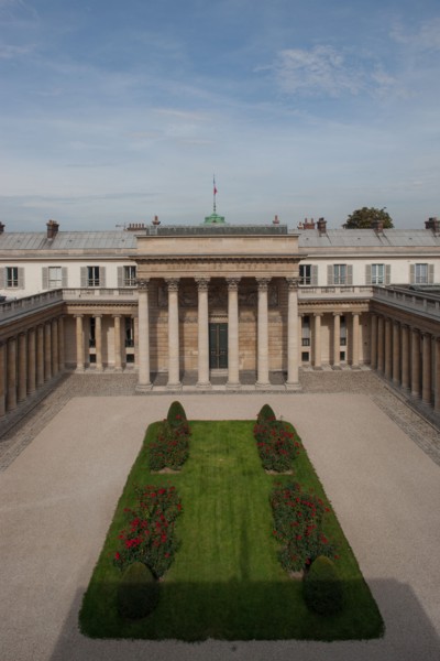 France, Ile de France, Paris 7e arrondissement, Hotel de Salm, rue de Lille, Grande Chancellerie de la Legion d'Honneur, Palais de la Legion d'Honneur, Musee, architecte Pierre Rousseau, colonnade, co...