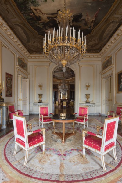 France, Ile de France, Paris 7e arrondissement, Hotel de Salm, rue de Lille, Grande Chancellerie de la Legion d'Honneur, Palais de la Legion d'Honneur, Musee, architecte Pierre Rousseau, salon de l'Au...