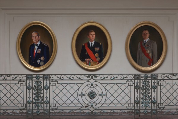 France, Ile de France, Paris 7e arrondissement, Hotel de Salm, rue de Lille, Grande Chancellerie de la Legion d'Honneur, Palais de la Legion d'Honneur, Musee, architecte Pierre Rousseau, partie haute ...