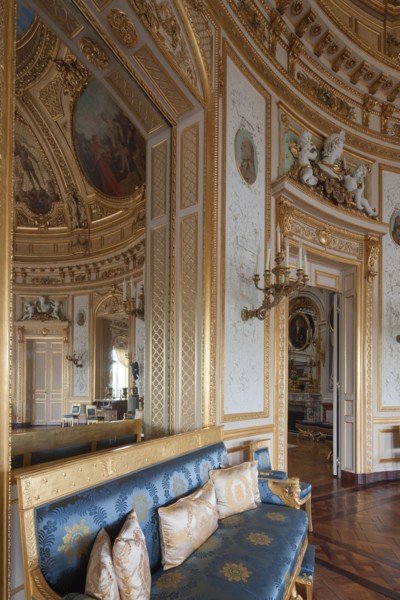 France, Ile de France, Paris 7e arrondissement, Hotel de Salm, rue de Lille, Grande Chancellerie de la Legion d'Honneur, Palais de la Legion d'Honneur, Musee, architecte Pierre Rousseau, salon de la R...