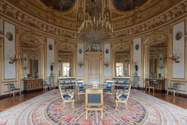 France, Ile de France, Paris 7e arrondissement, Hotel de Salm, rue de Lille, Grande Chancellerie de la Legion d'Honneur, Palais de la Legion d'Honneur, Musee, architecte Pierre Rousseau, salon de la R...
