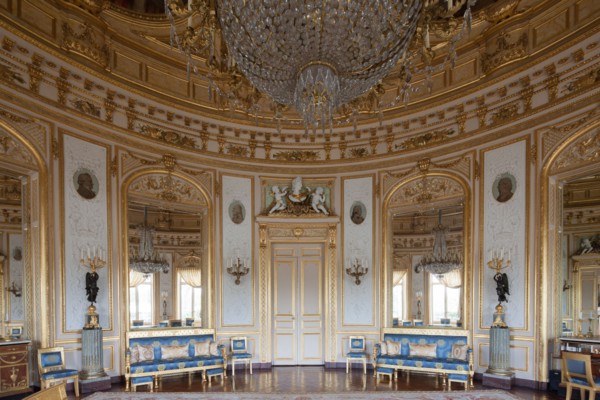 France, Ile de France, Paris 7e arrondissement, Hotel de Salm, rue de Lille, Grande Chancellerie de la Legion d'Honneur, Palais de la Legion d'Honneur, Musee, architecte Pierre Rousseau, salon de la R...