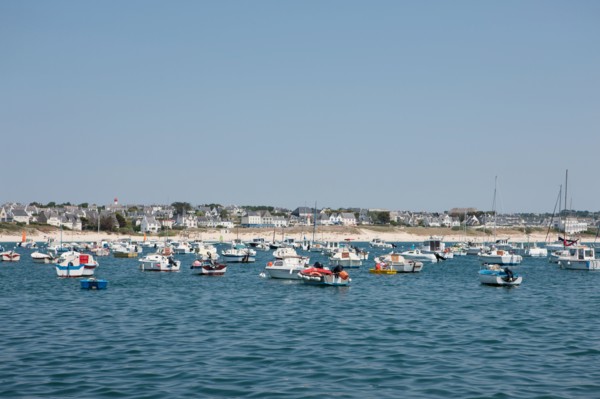 France, région Bretagne, Brittany, Finistère, Cap Sizun, Audierne-Esquibien, plage et club de