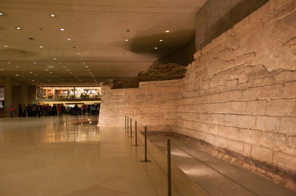 France, Région Ile de France, Paris 1er arrondissement, Carrousel du Louvre, fondations sous le