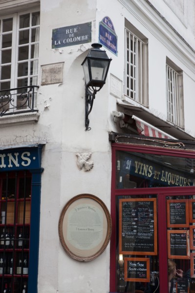 Paris 4e arrondissement,  Rue de la Colombe