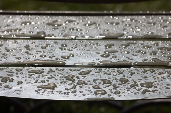 France, Région Ile de France, Paris 6e arrondissement, Jardin du Luxembourg, chaises après la