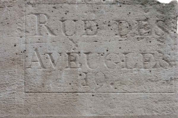 Ancien nom de rue à Paris