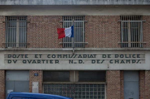 France, Région Ile de France, Paris 6e arrondissement, Rue Jean Bart, commissariat de police