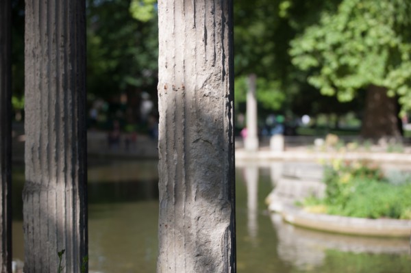 France, Région Ile de France, Paris 8e arrondissement, Parc Monceau, détail Naumachie,