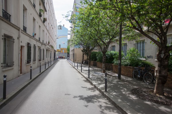 France, Région Ile de France, Paris 11e arrondissement, passage de Ménilmontant,