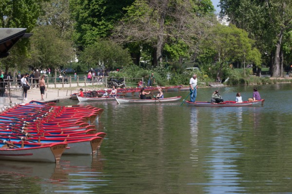 France, Région Ile de France, Paris 12e arrondissement, Bois de Vincennes, Lac Daumesnil, barques,