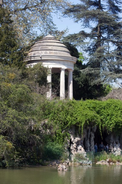 France, Région Ile de France, Paris 12e arrondissement, Bois de Vincennes, Lac Daumesnil, temple,