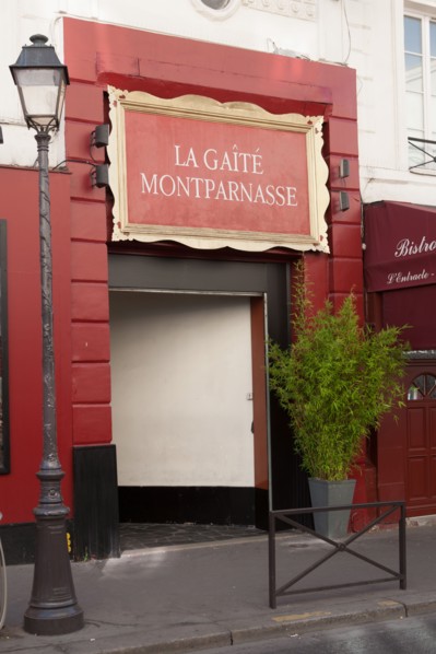 France, Région Ile de France, Paris 14e arrondissement, Montparnasse, Rue de la Gaîté, théâtre de