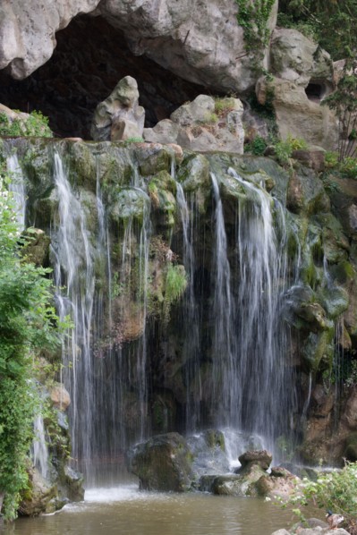 France, Région Ile de France, Paris 16e arrondissement, Bois de Boulogne, la Grande Cascade,