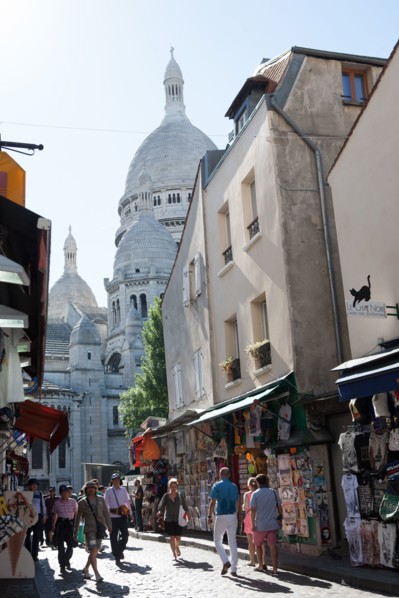 France, Région Ile de France, Paris 18e arrondissement, Montmartre, Rue du Chevalier de la Barre,