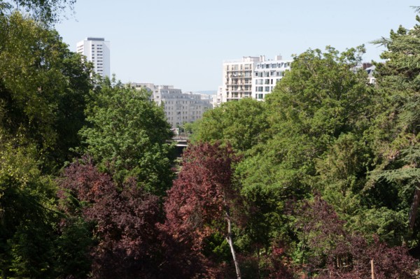 France, Région Ile de France, Paris 19e arrondissement, Parc des Buttes Chaumont, jardin, Ville de