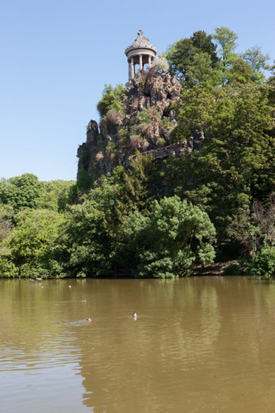 France, Région Ile de France, Paris 19e arrondissement, Parc des Buttes Chaumont, jardin, Ville de