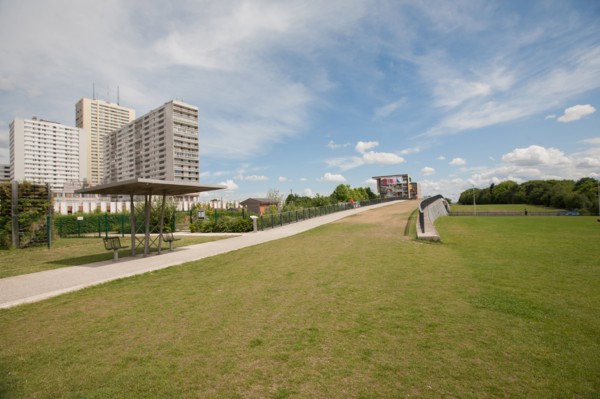 France, Région Ile de France, Seine Saint Denis, Bagnolet, Parc Départemental Jean Moulin, la