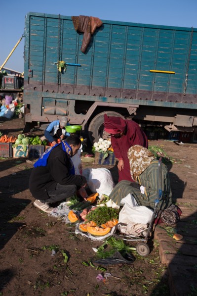 Afrique du nord, Maroc, Marrakech, souk, marché de gros, alimentaire,