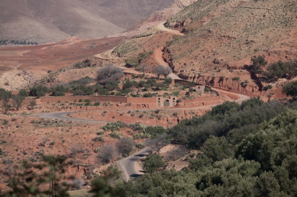 Marrakech,  pied du Haut Atlas