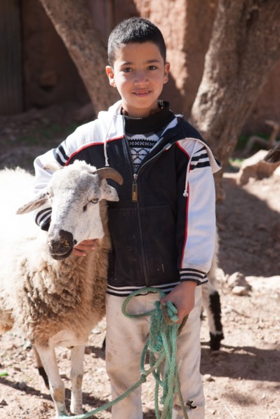 Marrakech,  pied du Haut Atlas