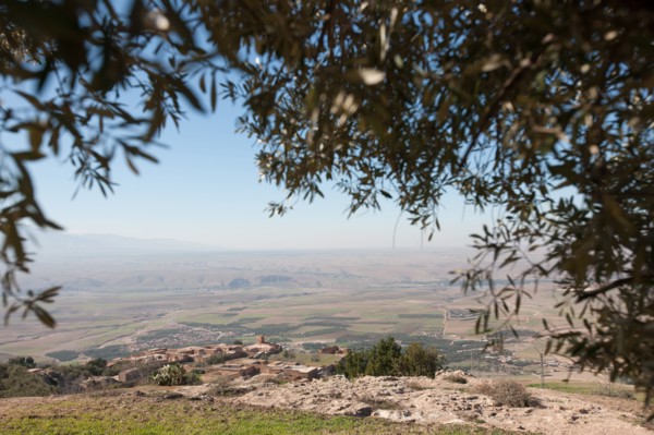Afrique du nord, Maroc, Marrakech, pied du Haut Atlas, route d'Amizmiz, en direction de Sidi