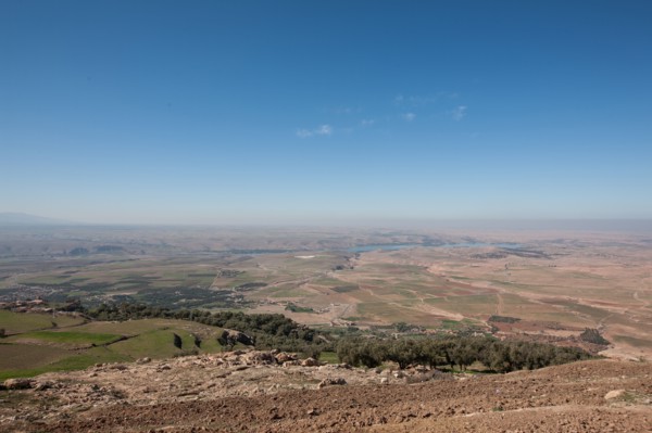Afrique du nord, Maroc, Marrakech, pied du Haut Atlas, route d'Amizmiz, en direction de Sidi