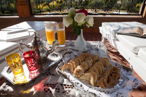 Afrique du nord, Maroc, Marrakech, Zaraba, Villa Hana, maison d'hôtes,