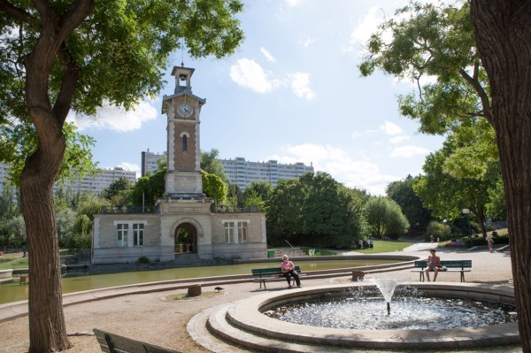 Parc Georges Brassens, belfry