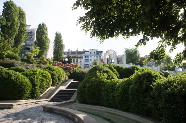 Parc De Belleville, garden