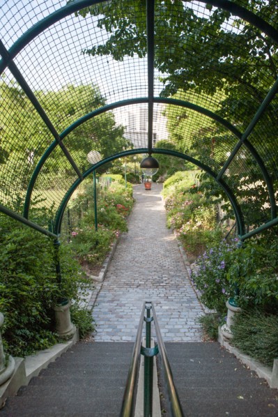 Parc De Belleville, garden