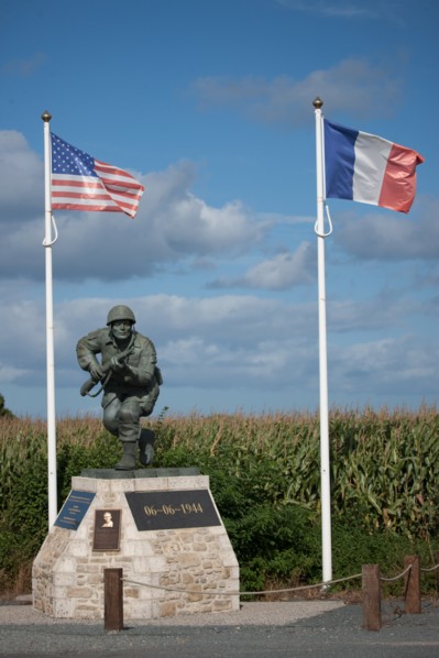 Sainte Marie Du Mont, Monument Aux Morts Route De La Liberte
