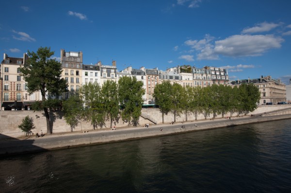 Ile de la Cité, Quai Des Orfevres Depuis Le Quai Des Grands Augustins