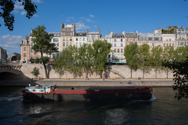 Ile de la Cité, Quai Des Orfevres Depuis Le Quai Des Grands Augustins