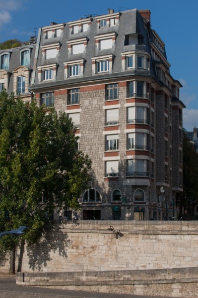 Ile de la Cité, Quai Des Orfevres Depuis Le Quai Des Grands Augustins
