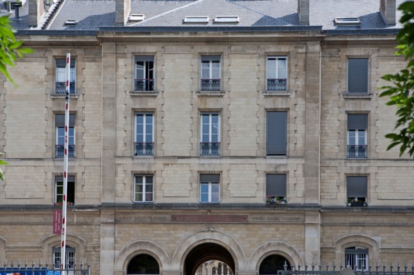 Hopital Tenon, Face AuSquare Edouard Vaillant