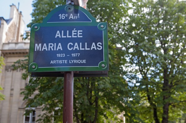 Allée Maria Callas, Face A LAvenue Georges Mandel