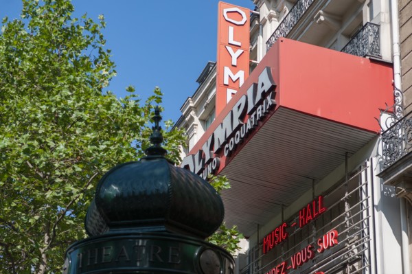 The Paris Olympia Hall