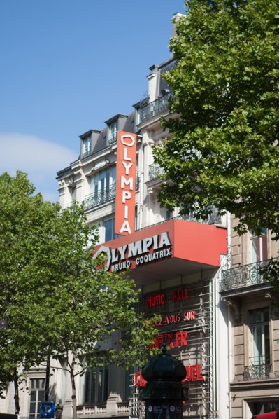 The Paris Olympia Hall