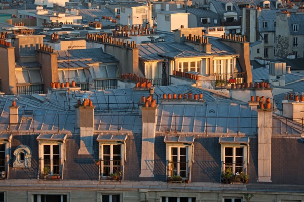 View over Paris roofs