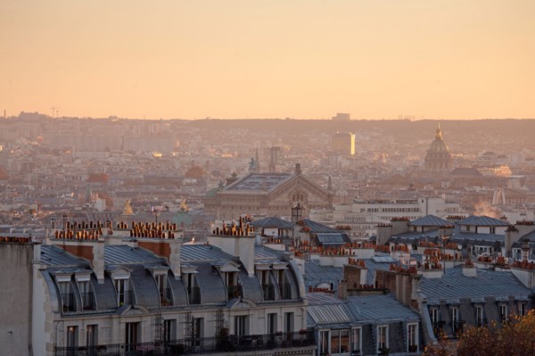 View over Paris roofs
