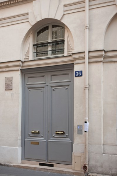 1e Arrondissement, 36 rue Montpensier