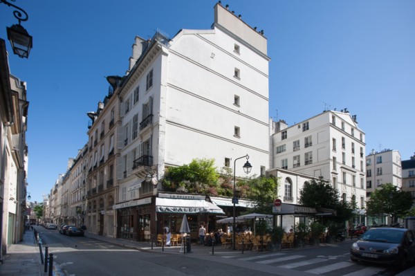 Rue de Seine, Terrasse Du Restaurant La Palette