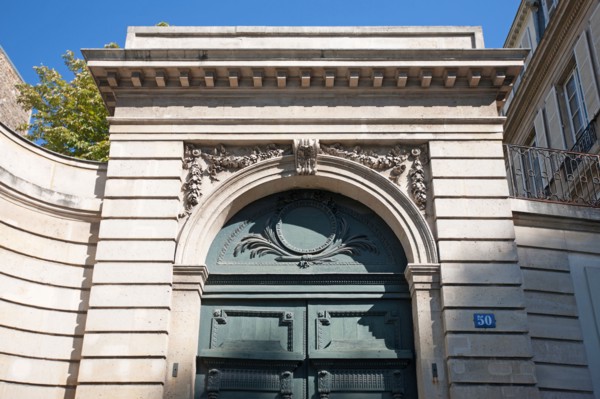 50 rue De Vaugirard, Porche De L'Hôtel Particulier De Madame De La Fayette