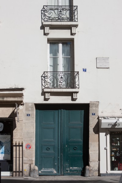 5 rue de Tournon, Baudelaire Et Prevert y vécurent