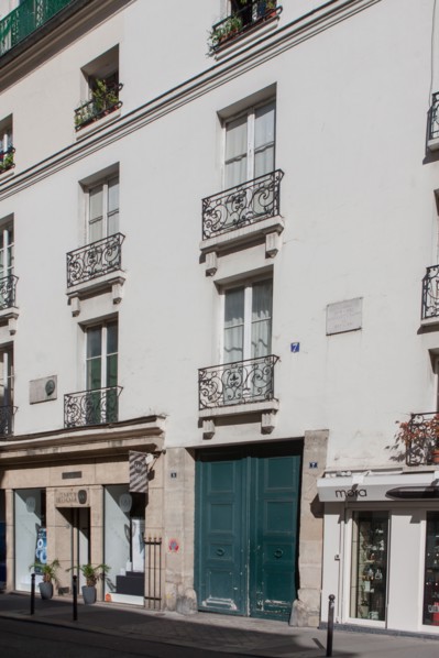 5 rue de Tournon, Baudelaire Et Prevert y vécurent