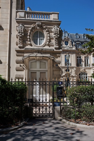 5 avenue Van Dick, Lieu De L'Action De La Curee D'Emile Zola