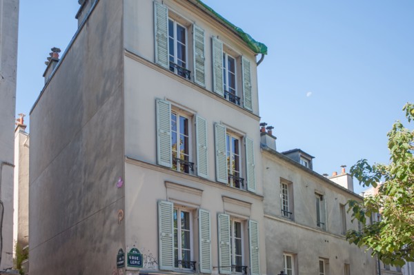 98 rue Lepic, House where Louis Ferdinand Céline lived
