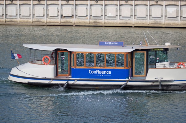 Lyon, vaporetto Confluence